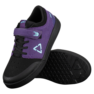 Leatt Flat 2.0 Kids shoes - Purple
